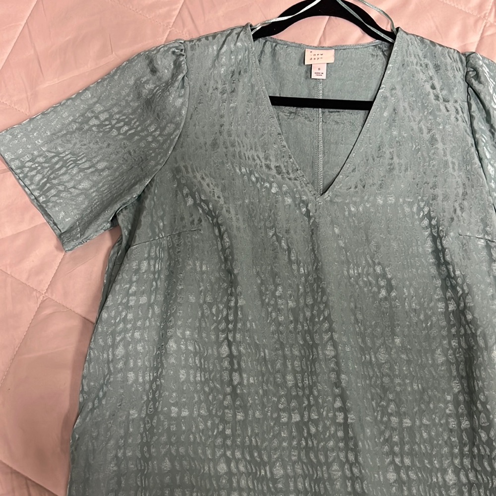 Teal Straight Dress